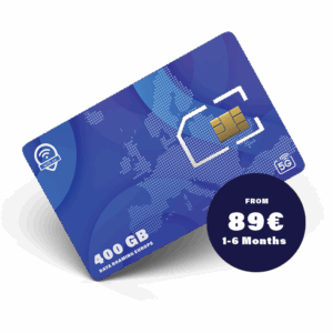 400 GB Europe Data Roaming SIM Cards – Activate Anytime You Want