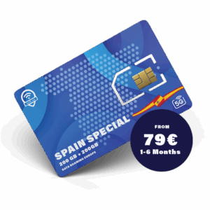 Spain Special Europe Data Roaming SIM Cards – Activate Anytime You Want