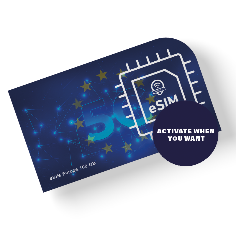 eSim 100 GB