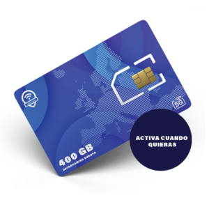 Pide tu SIM de roaming Europa 400 GB – Actívala cuando quieras