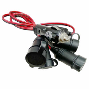 Cable divisor de 12 voltios con 4 tomas de mechero