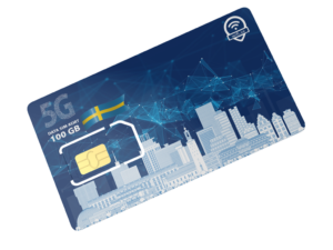 100 GB SIM MOBILE BROADBAND 5G FOR SWEDEN – VALID FOR 12 MONTHS