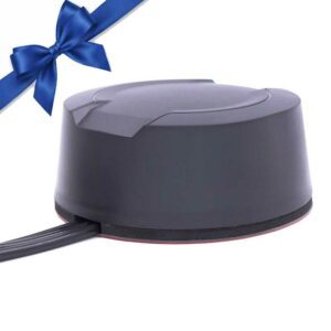 5G platt takantenn för fast montering på husbil/husvagn (2G/3G/4G/5G) - 2 kablar