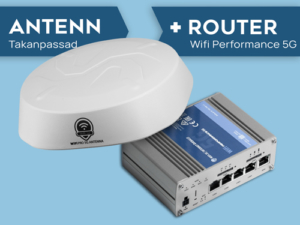 Ny 5 G router med 5G Takantenn