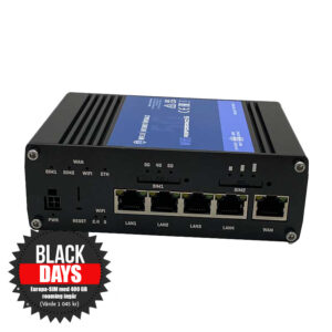 5G Router för husbil / camper / husvagn / båt med fullt kabelpaket och patchantenner – Utan Sim