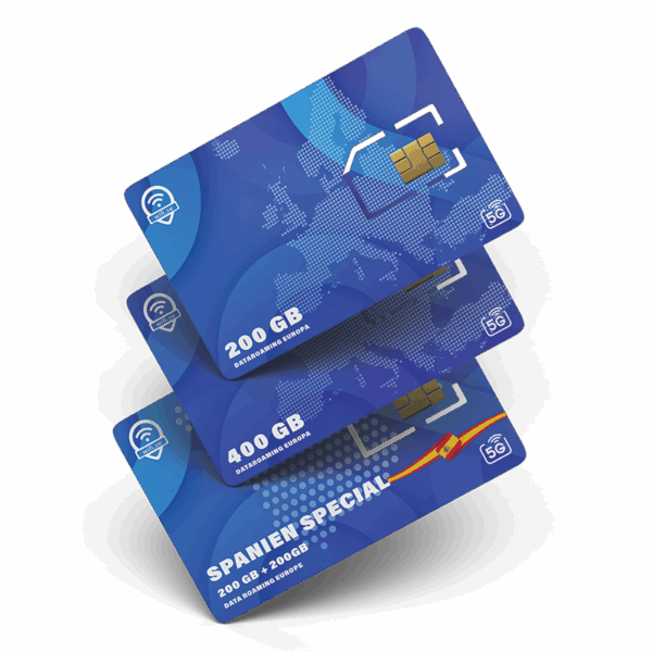 Roaming Europa Sim-Kort