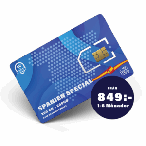Spanien Special - 400 GB Roaming Europa Sim-Kort