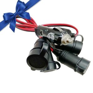 12 volt förgreningskabel, 1 till 4 uttag, premiumkvalitet från Wifi.se