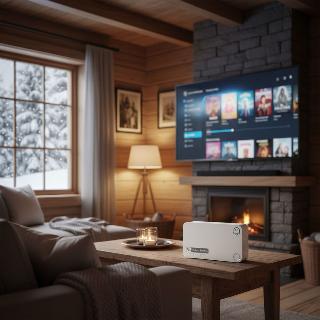 Streaming, surf och arbete