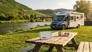 Hybrid Traveller – Portabel 5G router med backup batteri i över 6 timmar – USB