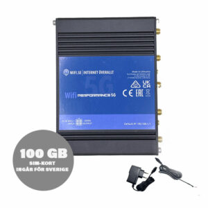 5G Router med fullt kabelpaket och patchantenner - ÅF