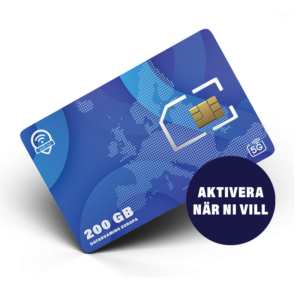 200 GB EUROPA DATA SIM-KORT