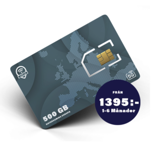 500 GB EUROPA DATA SIM-KOR